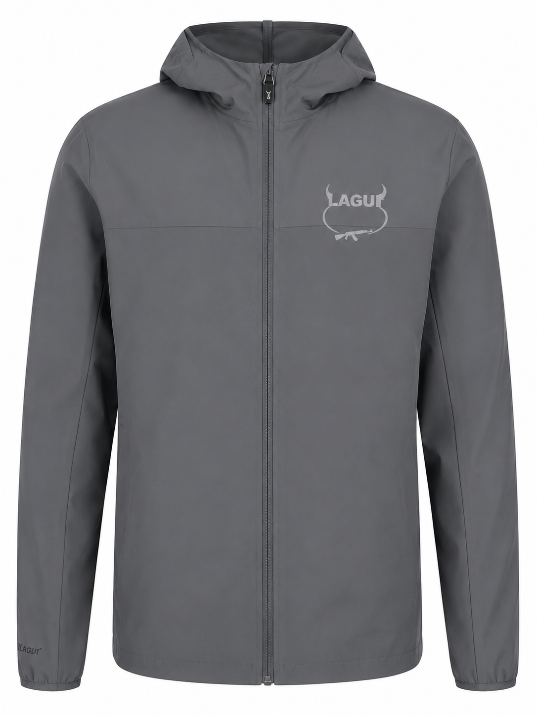 Veste coupe-vent « En croix records » Gris