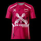 Tee shirt concept EN CROIX Records Rose