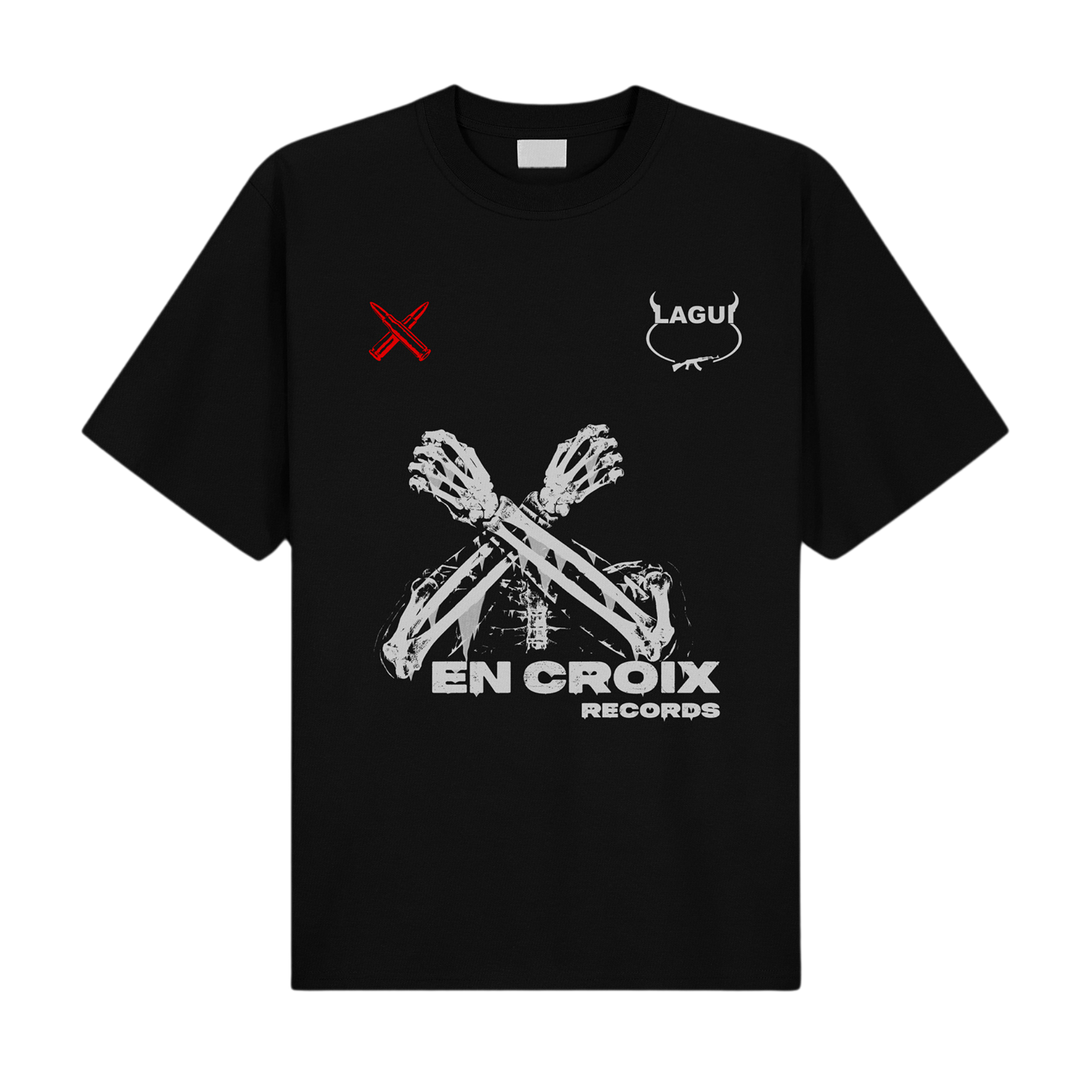 Tee shirt Lagui "EN CROIX"
